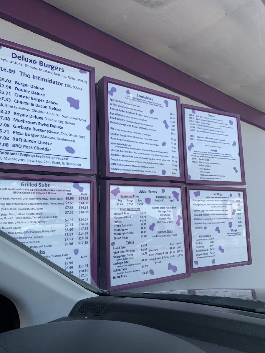 Purple Cow Menu - Image 3