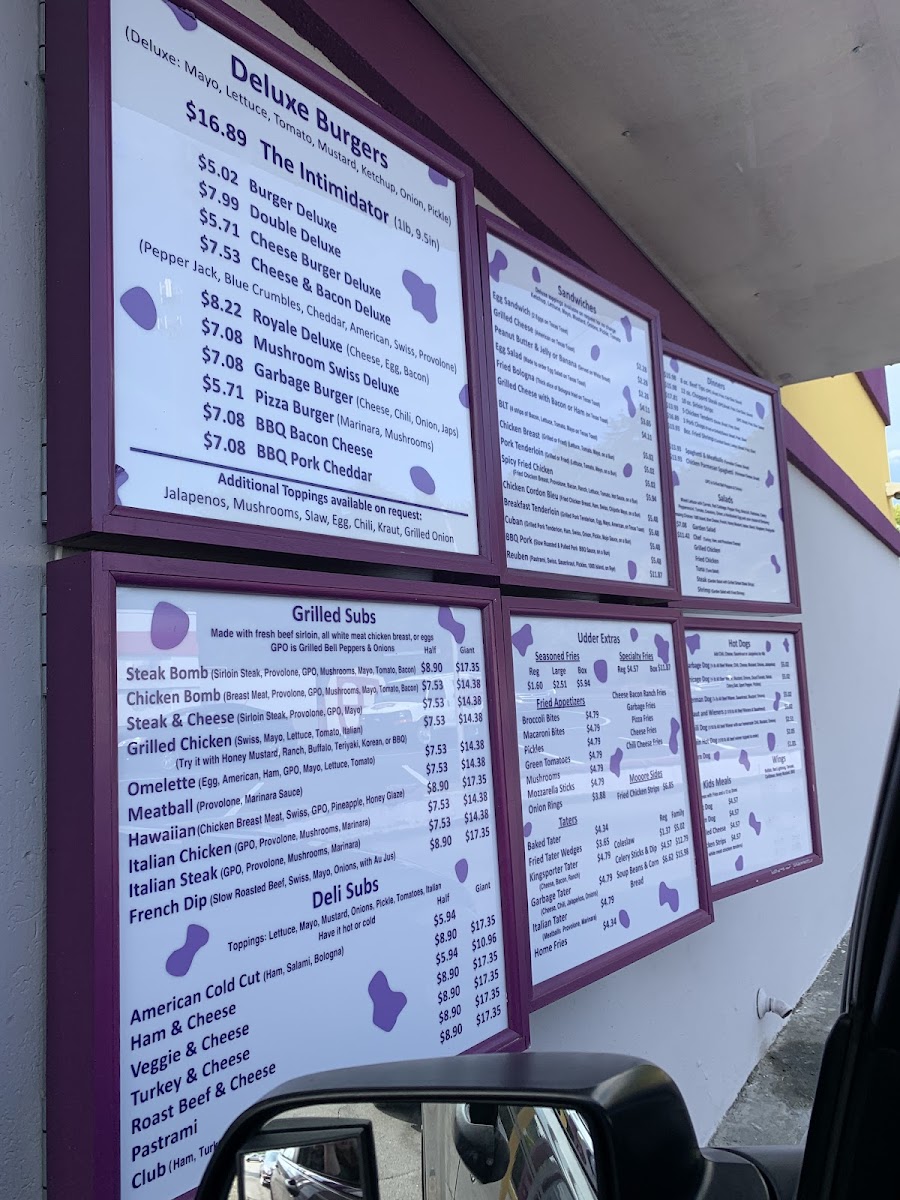 Purple Cow Menu - Image 4