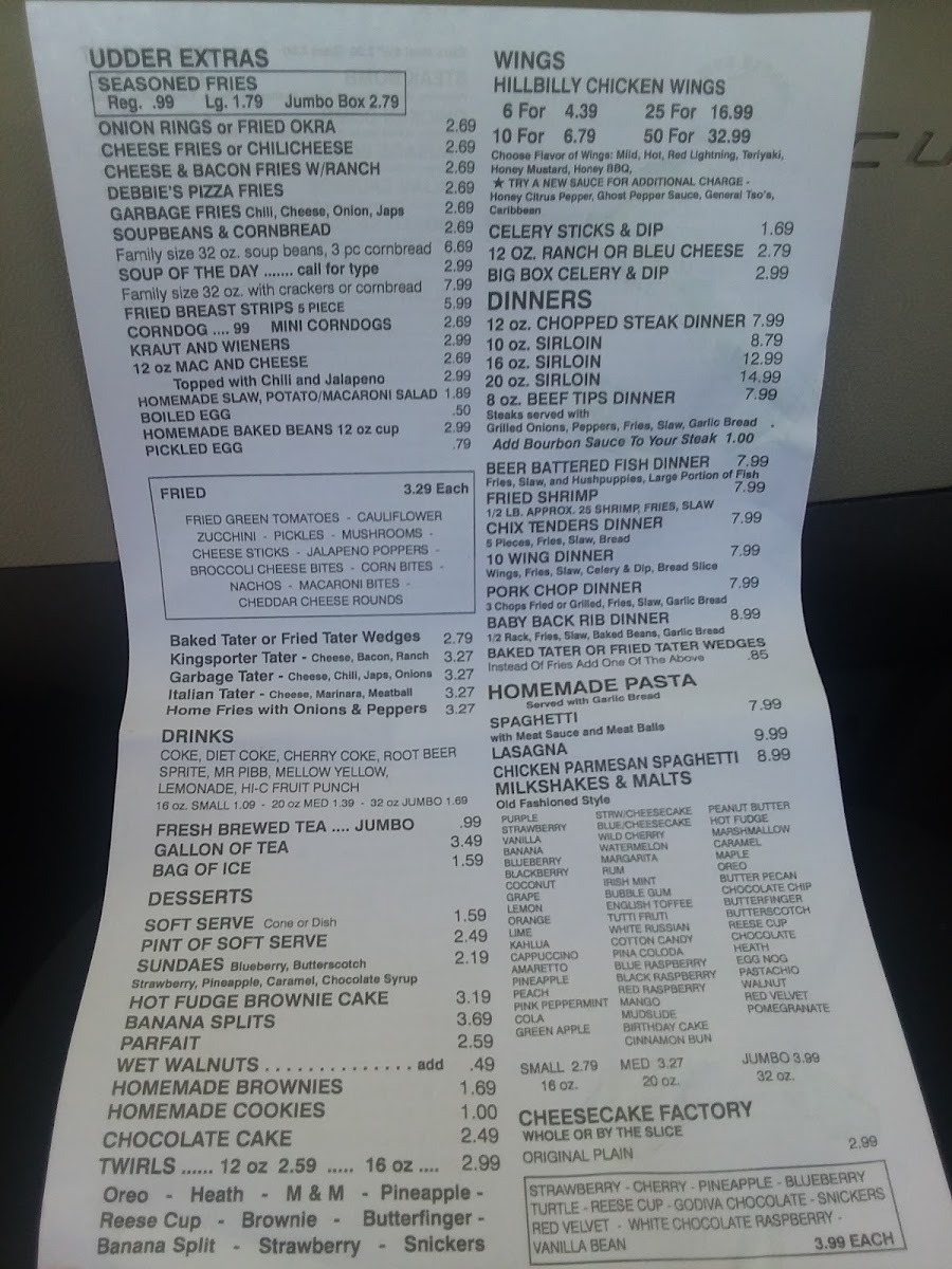 Purple Cow Menu - Image 6